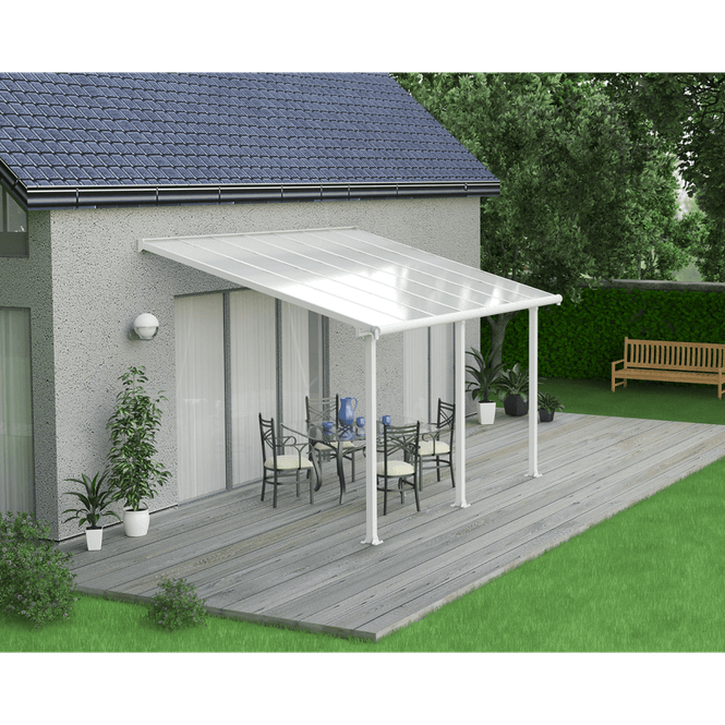 Hovedbilde OLYMPIA Terrassetak 3X4.25  HVIT  