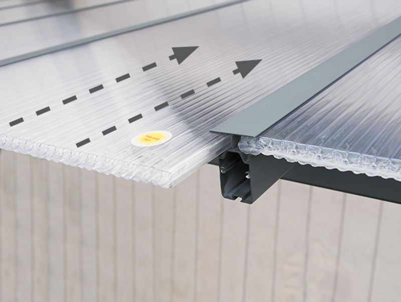 OLYMPIA Terrassetak 3X4.25 GRÅ KLAR